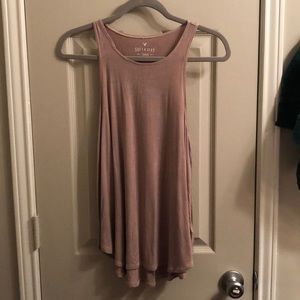 Purpleish-brown soft and sexy American Eagle tank